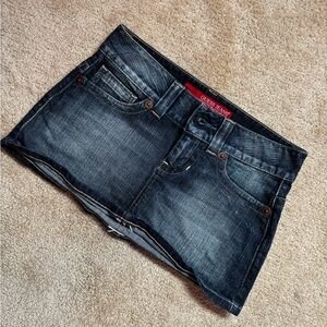 SOLD Guess Stretch Denim Skirt